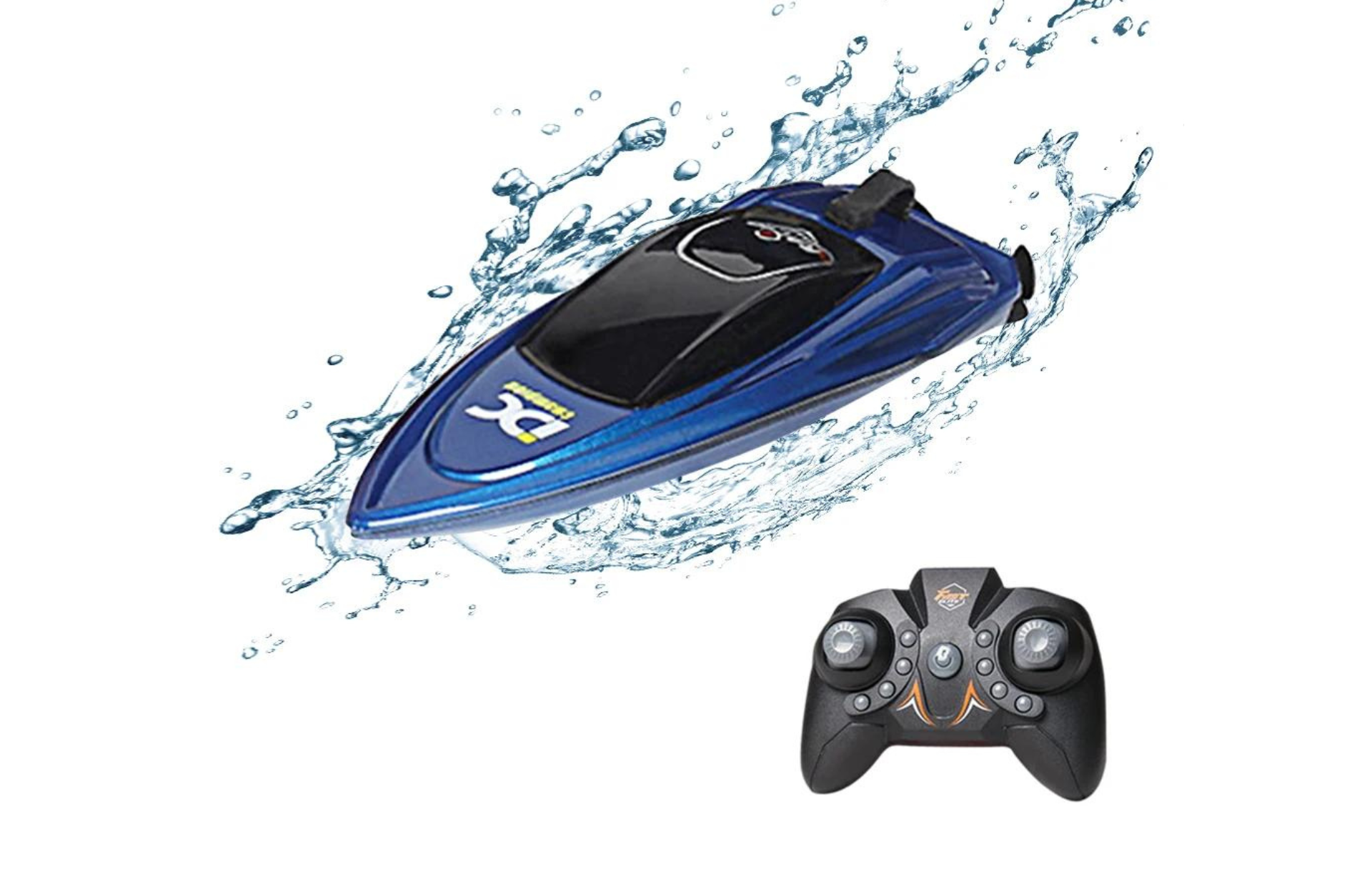 Miniaturowe motorówki zdalnie sterowane